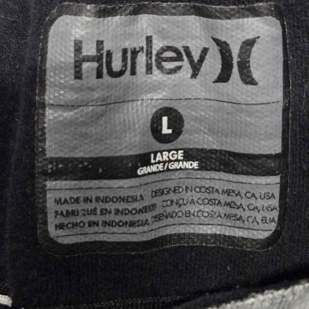 Hurley Phantom Mens Space Dye Knit Athletic Sweat Shorts Gray Size L D8458-00